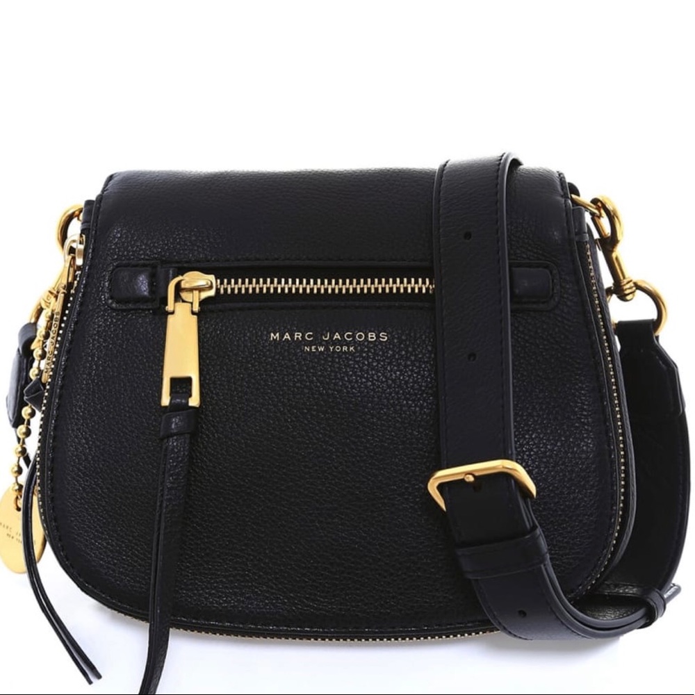 ♥️SOLD♥️ Marc Jacobs Recruit Nomad Leather Bag - Black